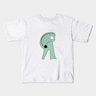 Ambiguous Alien-Like Figure For Interpretation Kids T-Shirt